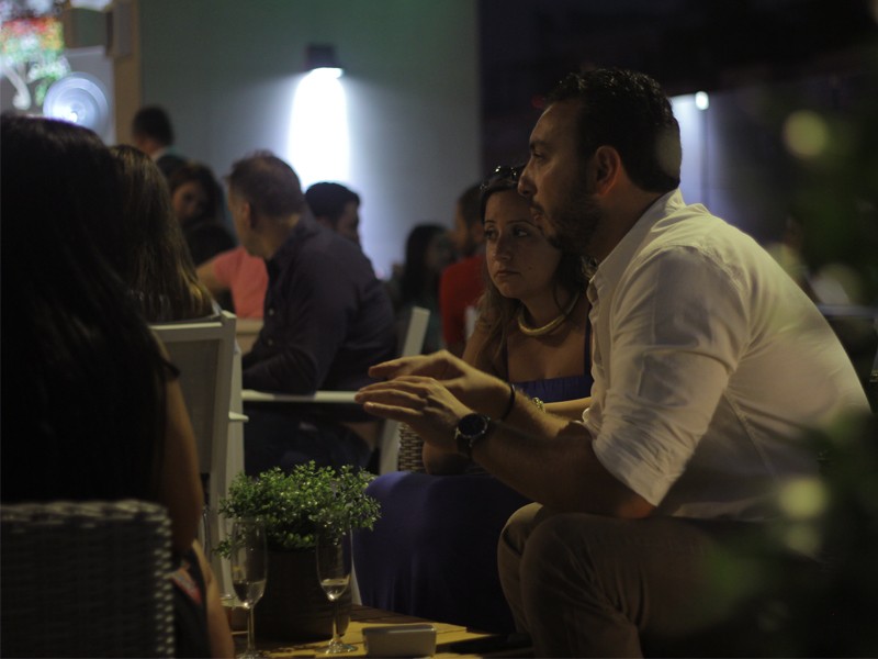 Sunset gathering at Citea Apart Hotel